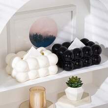 1pc Spring-Loaded Tissue Box, High-End And Luxurious, Suitable For Living Room, Tabletop, Tea Table Decoration & Storage, Creative Ornament For Home Kitchen Bedroom Living Room Dining Room, Home Decoration Accessories, Decorative Box,Women Wedding Gift,Summer Travel Holiday Festival Must-Have