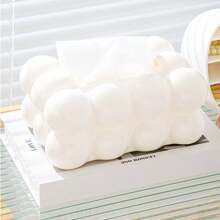 1pc Spring-Loaded Tissue Box, High-End And Luxurious, Suitable For Living Room, Tabletop, Tea Table Decoration & Storage, Creative Ornament For Home Kitchen Bedroom Living Room Dining Room, Home Decoration Accessories, Decorative Box,Women Wedding Gift,Summer Travel Holiday Festival Must-Have