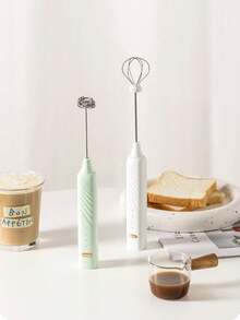 家用電動奶泡器，咖啡、卡布奇諾和拿鐵泡沫製造機，食品、烹飪、雞蛋、廚房用品、廚房工具、廚房小物。 - 彩色 - 查看 7