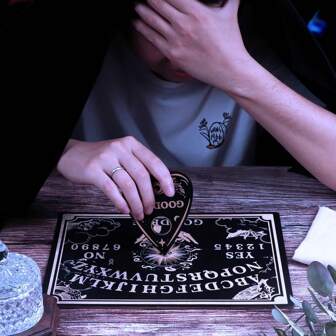 Black Set Of Wooden Magic Boards With Laser Engraved Answer Board Best Gifts Birthday Graduation