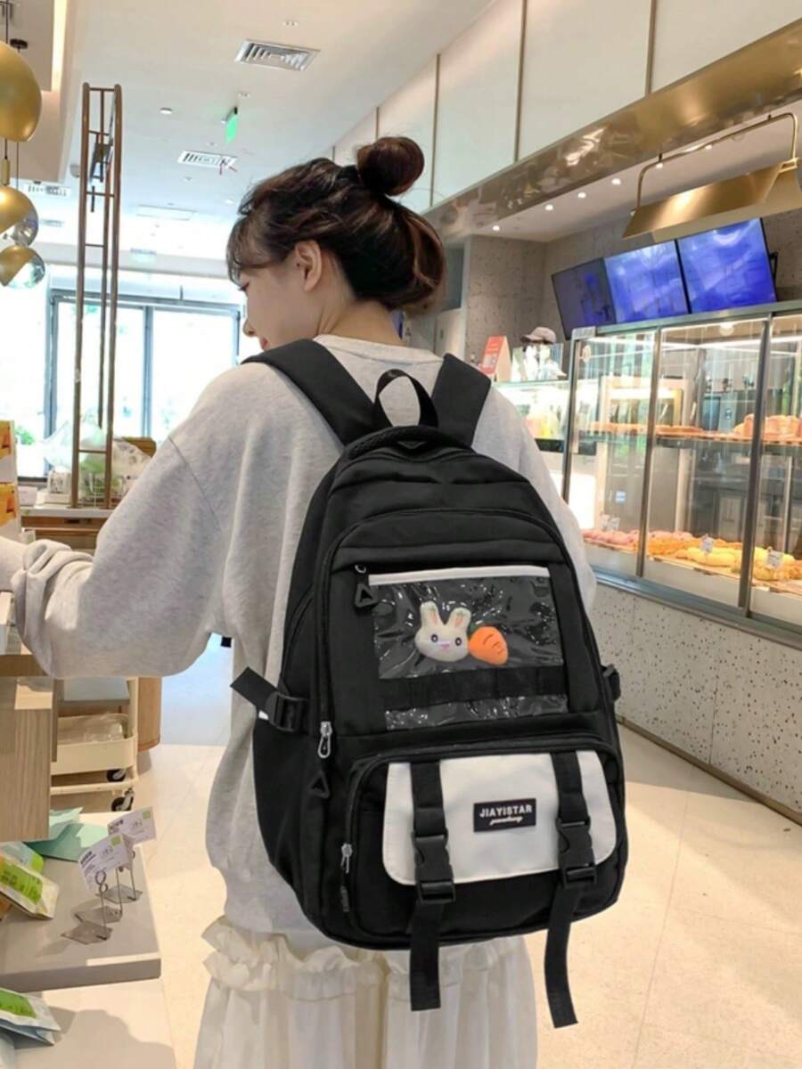 Women Functional Backpacks - Black - View 1