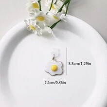 1pc Mobile Phone Dust Plug With Alloy Charm, Blue Planet, Cherry, Rabbit, Love, Music Note, Hand, Prevent Dust And Plug Charging Port - Multicolor - View 21