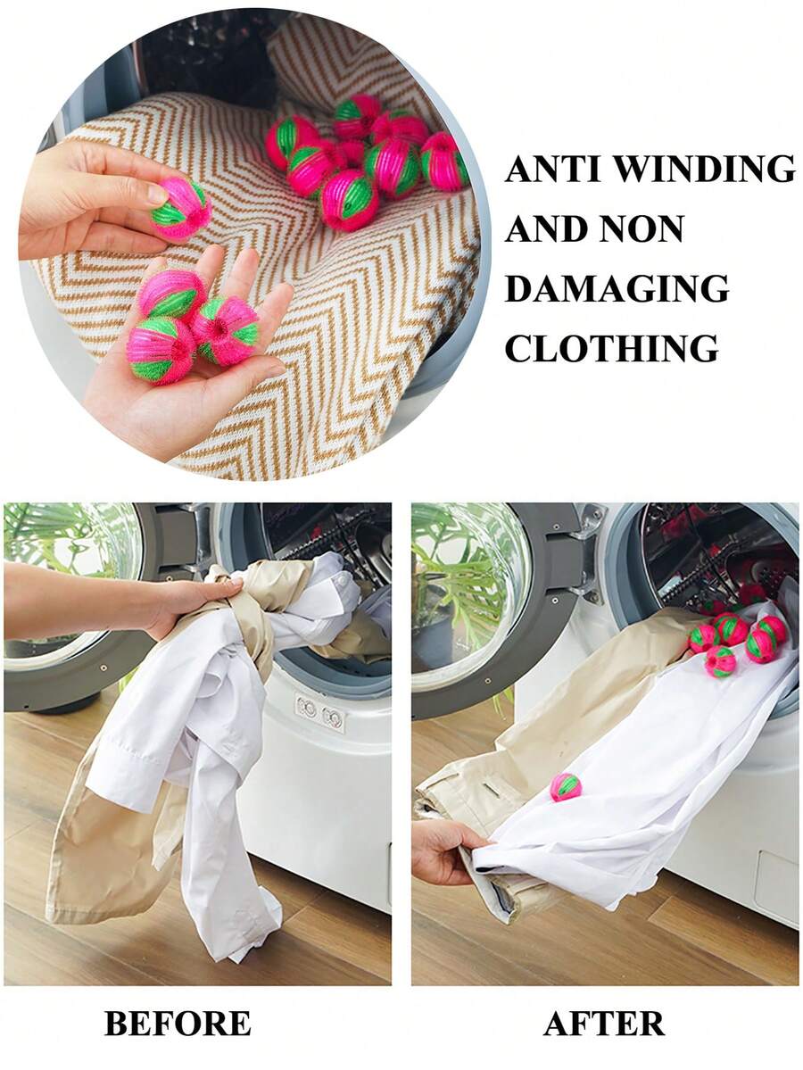 Random Color Washing Machine Lint Remover, Nylon Laundry Cleaner, Pet