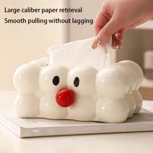 1pc Spring-Loaded Tissue Box, High-End And Luxurious, Suitable For Living Room, Tabletop, Tea Table Decoration & Storage, Creative Ornament For Home Kitchen Bedroom Living Room Dining Room, Home Decoration Accessories, Decorative Box,Women Wedding Gift,Summer Travel Holiday Festival Must-Have