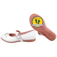 Zapatos Para Niñas Para Fiestas Primera Comunión Bautizo Zapatillas De Moda Súper Cómodas Princesas 92-514-b - Blanco - Ver 4