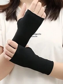 In Summer, Ms. Bo Rides A Bike To Protect Herself From The Sun - Black - View 11