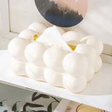 1pc Spring-Loaded Tissue Box, High-End And Luxurious, Suitable For Living Room, Tabletop, Tea Table Decoration & Storage, Creative Ornament For Home Kitchen Bedroom Living Room Dining Room, Home Decoration Accessories, Decorative Box,Women Wedding Gift,Summer Travel Holiday Festival Must-Have