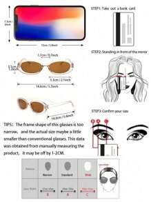 3 Pairs European And American Retro Square Frame Fashion Glasses, Fashionable And Unique Triangle Eyewear