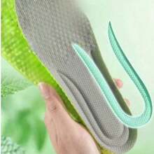 2 Paires De Semelles Respirantes, Confortables, Très Élastiques, Anti-odeurs, Absorbantes De La Transpiration, Absorption Des Chocs, Unisexes, Adaptées Pour Les Chaussures D'entraînement Et De Sport