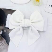 1 chiếc thắt lưng thun nơ cho nữ, phụ kiện trang phục thường ngày, thắt lưng nơ trang trí dễ thương cho ngày lễ tình nhân, mùa hè, mùa thu, mùa đông, Halloween - vành đai giản dị - Xem 13
