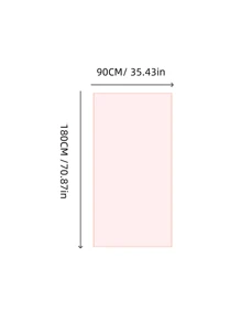 1pc Women Beach Accessories Elegant Classic Solid Color Tassel Design Long 180*90 Warm Scarf Retro Fashionable Autumn-Winter Decoration Shawl Sunscreen Beach Towel Soft Breathable Headscarf Suitable For Daily Use, Dates, Holidays, Travel, Photos And Festival Gifts Accessories Women - Multicolor - View 4