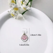 1pc Mobile Phone Dust Plug With Alloy Charm, Blue Planet, Cherry, Rabbit, Love, Music Note, Hand, Prevent Dust And Plug Charging Port - Multicolor - View 19