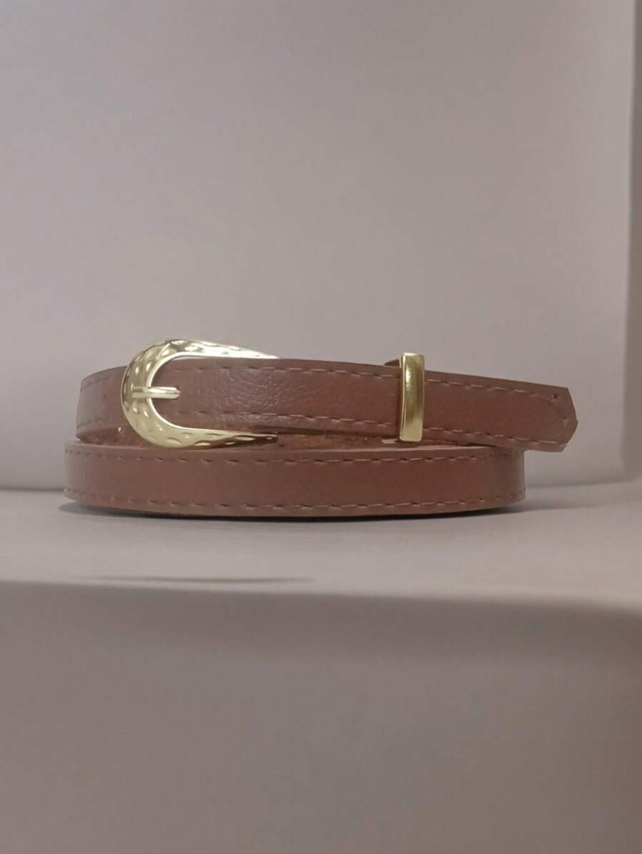 Women Belts - 駝色 - 查看 1