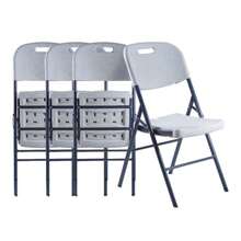 Picnic Folding Table And Chairs - 白色 - 查看 2