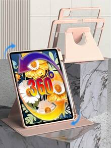 funda tableta giratoria 360 para huawei mate pad 11 2023 - Rosa - Ver 2