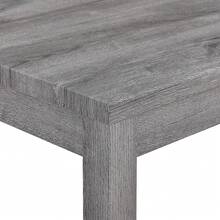 Bar Table Set With Power Outlet, Bar Table And Chairs Set, 4 Piece Dining Table Set, Industrial Breakfast Table Set, For Living Room, Dining Room, Game Room - Xám - Xem 3