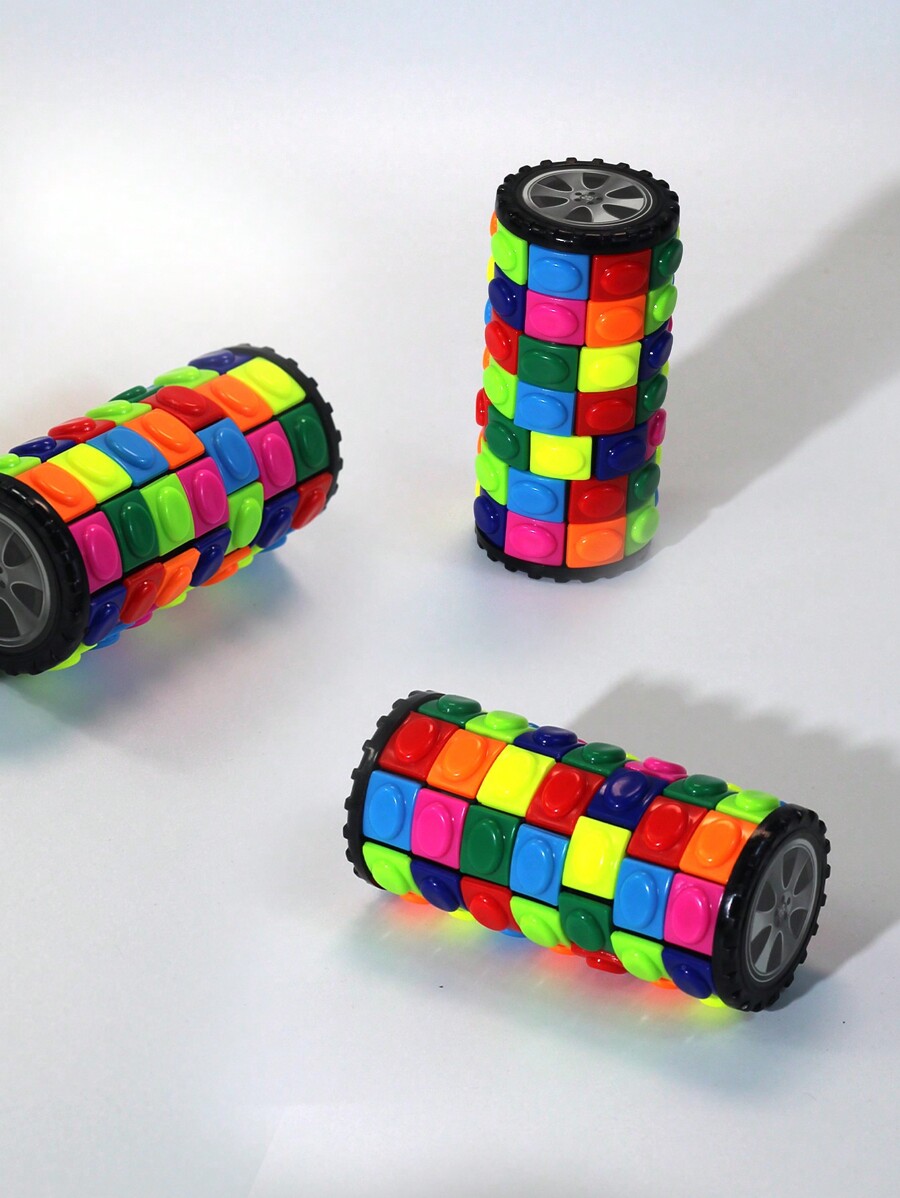 1pc 3D Rubik's Corn Cube, Finger Cube, Cylinder Cube, Personality ...