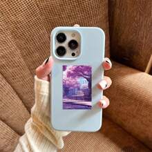 50 张紫色宁静风景贴纸乙烯基美学贴纸，适用于剪贴簿、日记、笔记本电脑、保险杠、滑板、水瓶、电脑、手机、卡通、安全帽、汽车贴纸和贴花、学校用品、返校 - 彩色 - 查看 6