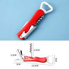 1 pezzo Apribottiglie multifunzione a forma di bambino grasso, colore casuale, utensile da cucina, divertente e pratico, per uso all'aperto, campeggio, idea regalo per il padre
