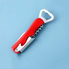 1 pezzo Apribottiglie multifunzione a forma di bambino grasso, colore casuale, utensile da cucina, divertente e pratico, per uso all'aperto, campeggio, idea regalo per il padre
