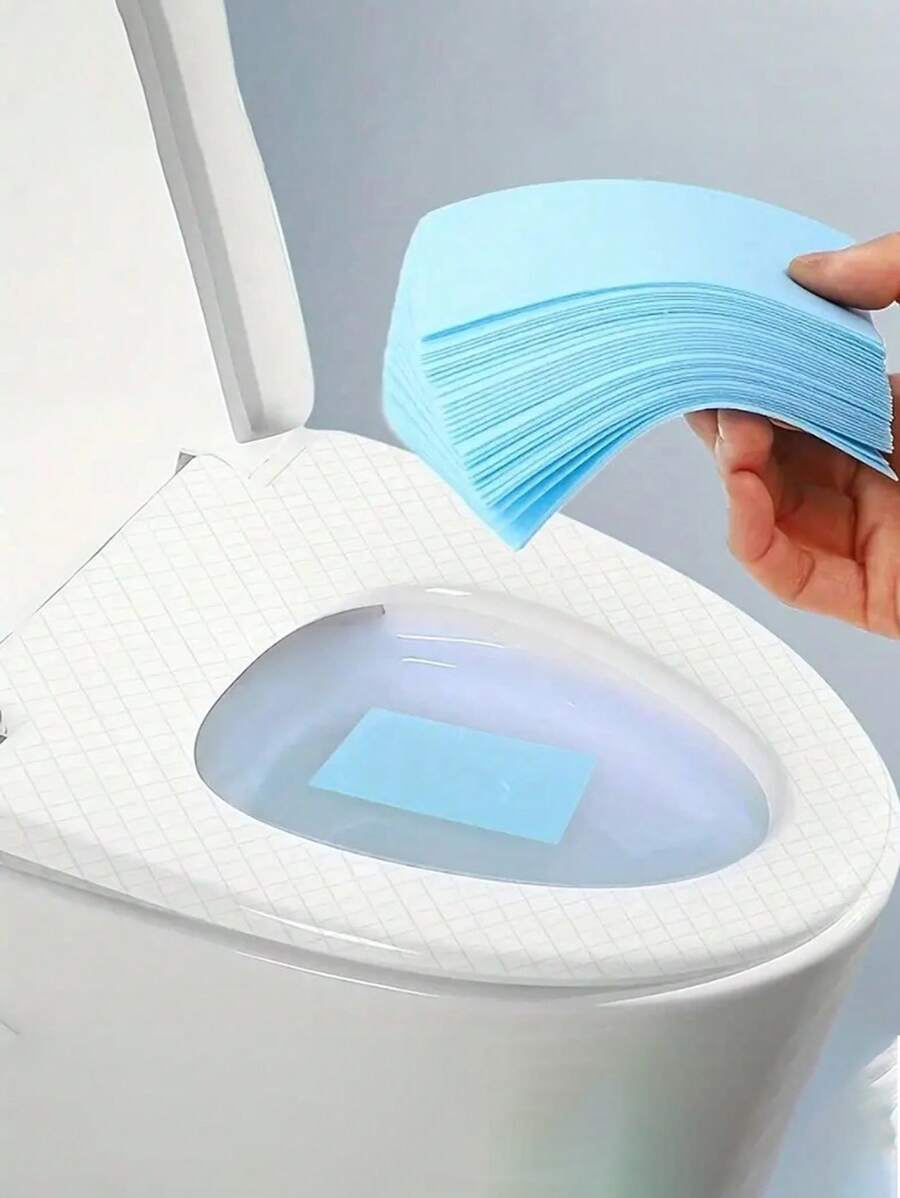30入/60入 免沖洗馬桶清潔片，自動馬桶清潔劑和除臭劑，水箱清潔劑，除臭劑，多功能清潔片，適用於臥室，客廳，衛生間和地板 - 彩色 - 查看 1