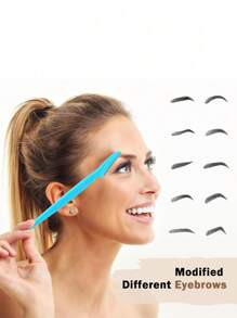 100pcs/Set Multicolor Grooming Eyebrow Razor & Shaver Set, Eyebrow Trimmer & Shaver, Exfoliating Dermaplaning Tool, Body Hair Removal Trimmer And Face & Eyebrow Razor Set Long Handle Blade With Precision Cover Women Eyebrow Shaping Tools Suitable For Or Travel Use