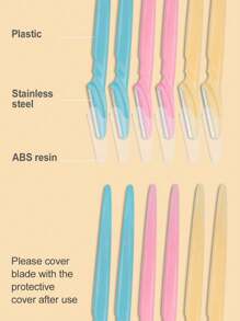 100pcs/Set Multicolor Grooming Eyebrow Razor & Shaver Set, Eyebrow Trimmer & Shaver, Exfoliating Dermaplaning Tool, Body Hair Removal Trimmer And Face & Eyebrow Razor Set Long Handle Blade With Precision Cover Women Eyebrow Shaping Tools Suitable For Or Travel Use