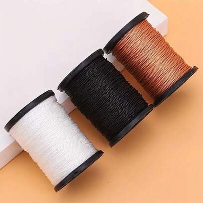 1 Roll Of 50/300m Nylon Thread Strong Repair Sewing Thread For DIY Sewing Leather Shoes Pants Fishing Net Fishing Thread Braided Canvas Leather Sewing Repair Thread Sewing Accessories