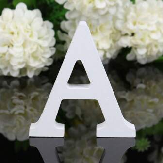 1pc Wooden Decorative Item, Letter Design Home Decoration Crafts Best Gifts Birthday Graduation