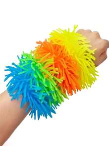 Elastic Yarn Circle Bracelet Stress Relief Toy, Suitable For Festival Party Props And Daily Stress Relief Toy - Multicolor - View 4