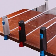 Portable Ping Pong Net Rack Anywhere Retractable Rack Replacement Quality Plastic Table Tennis Net Exercise Accessories - Multicolor - View 5