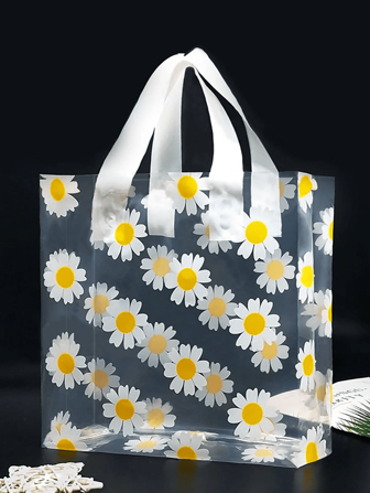 20 pièces - Sac cadeau imprimé d'élan végétal, sac cadeau d'emballage haut de gamme, sac à main, sac de costume, sac de shopping cadeau, sac cadeau pour vêtements