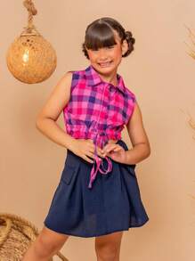 Young Girls Sets - Hồng - Xem 3