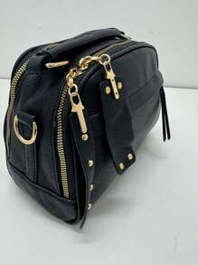 Women Top Handle Bags - màu đen - Xem 2