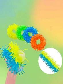 Elastic Yarn Circle Bracelet Stress Relief Toy, Suitable For Festival Party Props And Daily Stress Relief Toy - Multicolor - View 10