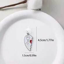 1pc Mobile Phone Dust Plug With Alloy Charm, Blue Planet, Cherry, Rabbit, Love, Music Note, Hand, Prevent Dust And Plug Charging Port - Multicolor - View 7