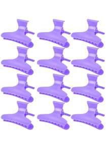 12 pièces Barrette à cheveux pour la segmentation, barrette à cheveux noire papillon pour le salon. Barrette à cheveux pour la coupe, la coiffure, la segmentation, la coloration. Accessoires pour cheveux avec pince à cheveux en forme de papillon, pinces à cheveux, pinces à cheveux, pinces à mâchoire, pinces à cheveux, pinces à cheveux