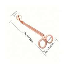 高品質燭芯剪刀夾不銹鋼香氛蠟燭DIY製燭套件，派對禮品婚禮紀念品