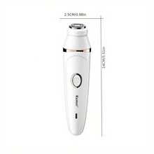 KEMEI KM-375 7 In 1 Multifunctional ABS Material USB Rechargeable Ladies Shaver - White - View 3
