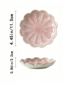 1入陶瓷調味碟，醬料碟，餐廳廚房冷菜盤，火鍋，壽司，燒烤派對蘸醬碟，可愛多彩小盤 - 彩色 - 查看 4