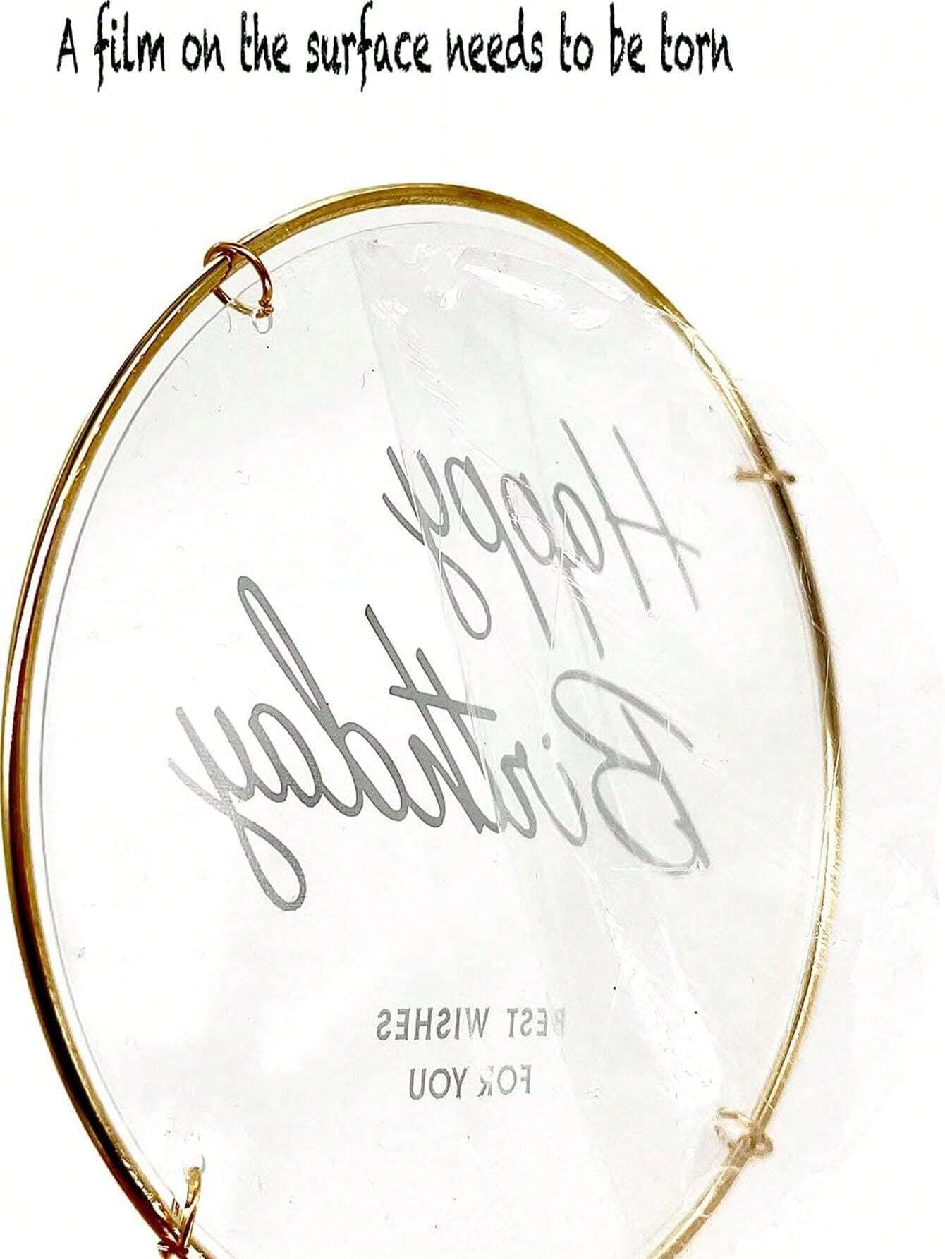 11PCS Or 10PCS Pink Gold Butterfly Cake Toppers, Happy Birthday Gold