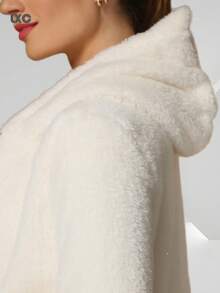 Women Coats - 白色 - 查看 8