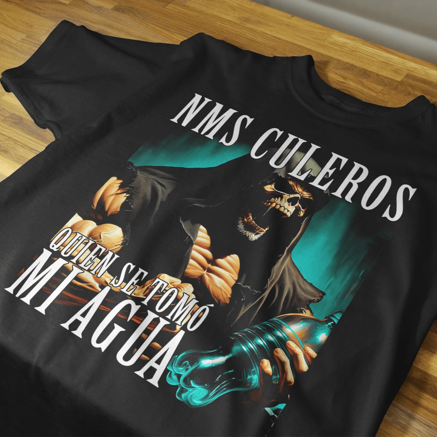 PLAYERA CAMISETA MEMES CALAVERA GYM Y URBAN CALAVERAS CHIDAS 1