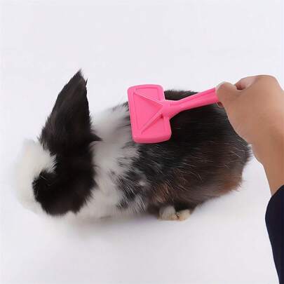 1pc Small Animal Rabbit Hair Brush, Chinchilla Comb, Massage Detangling Needle Comb