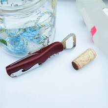 1 pezzo Apribottiglie multifunzione a forma di bambino grasso, colore casuale, utensile da cucina, divertente e pratico, per uso all'aperto, campeggio, idea regalo per il padre