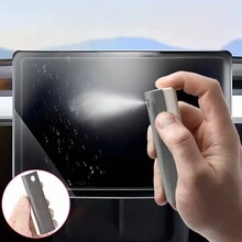 Ống sợi nhung 15ml dạng xịt đa năng dùng để vệ sinh màn hình và bảng điều khiển ô tô, chổi vệ sinh, dụng cụ vệ sinh kính, di động (Không có chất lỏng nạp lại, không bao gồm chất lỏng) - Xám - Xem 3