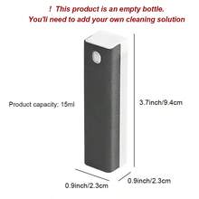 Ống sợi nhung 15ml dạng xịt đa năng dùng để vệ sinh màn hình và bảng điều khiển ô tô, chổi vệ sinh, dụng cụ vệ sinh kính, di động (Không có chất lỏng nạp lại, không bao gồm chất lỏng) - Xám - Xem 8