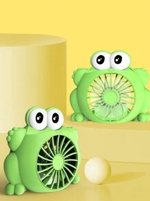 Màu sắc ngẫu nhiên Quạt ếch mini dễ thương 1 chiếc, Cổng USB có cáp dữ liệu, Công suất gió lớn, Nhẹ cho ngoài trời / trong nhà, Quà tặng hẹn hò, Quạt cầm tay mini, Quạt cá nhân di động, Thích hợp cho du lịch tại nhà, văn phòng, máy tính để bàn văn phòng, giữ mát mọi lúc và mọi nơi: Quạt USB cầm tay nhỏ - Lý tưởng cho sinh viên và bàn làm việc mang theo và sạc - Nhiều màu - Xem 1