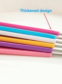 3 chiếc lược chải tóc đuôi chuột bằng thép không gỉ cho nữ, dùng tại nhà và tiệm, lược chải tóc, dụng cụ tạo kiểu tóc, phụ kiện tóc - Nhiều màu - Xem 7