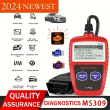 Autel OBD2 Scanner MS309 Universal Car Engine Fault Code Reader, Check Engine Light And Emission Monitor Status, OBDII CAN Diagnostic Scan Tool - Multicolor - View 1